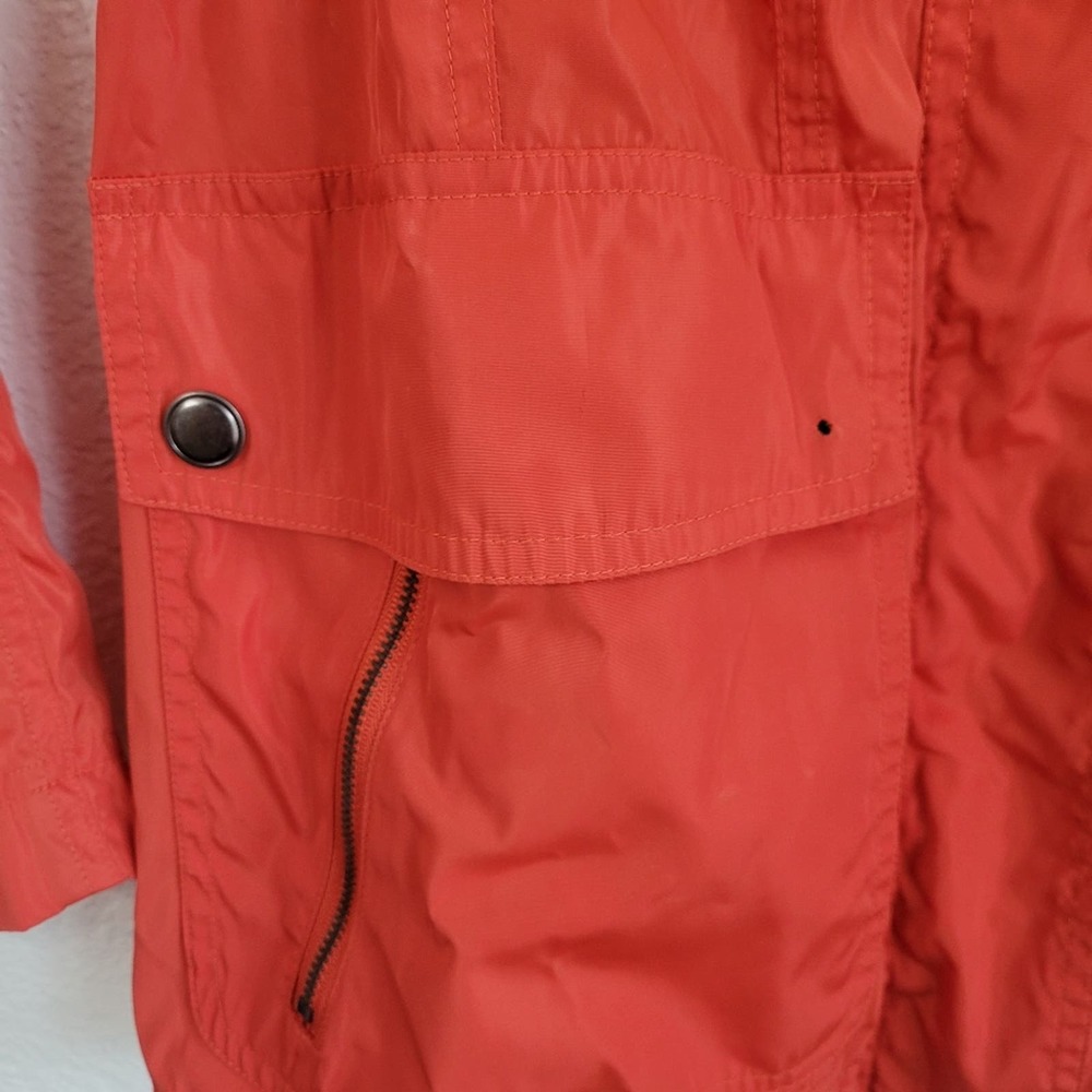a.n.a. Women's  Lightweight Orange Packable Jacket Size S Fall Winter Outdoor - Picture 11 of 11